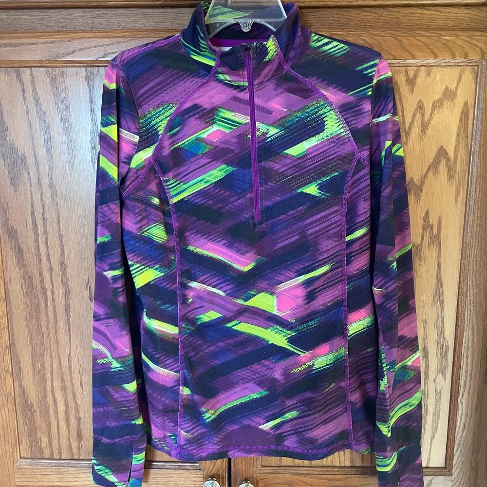 Women's 1/4 zip Athletic Top - Medium Tall